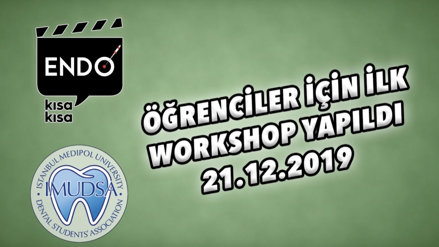 Öğrenciler için İlk Workshop Yapıldı